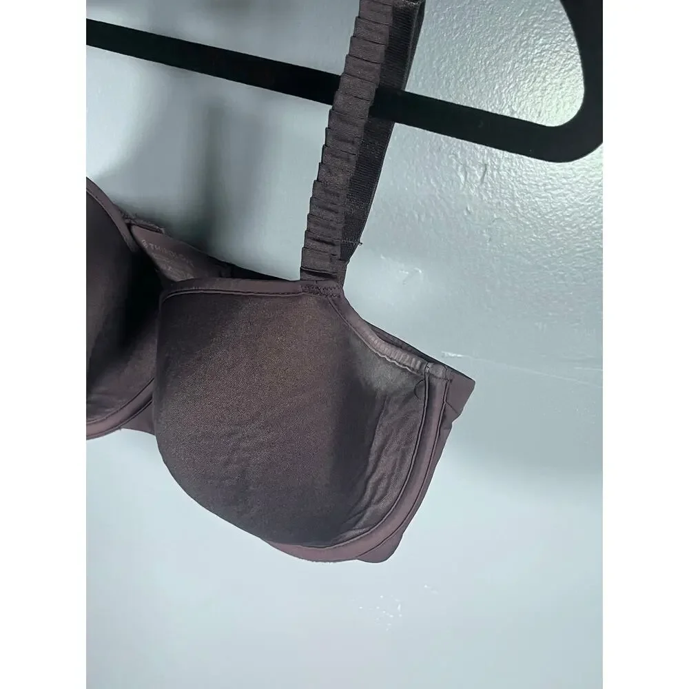 ThirdLove 24/7 Classic T-Shirt Bra 32F Expresso Underwire Smooth Everyday Fit